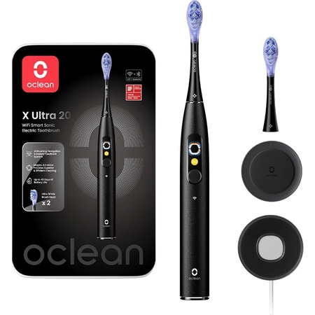 Розумна зубна електрощітка Oclean X Ultra 20 Electric Toothbrush Black (6970810557121) Зображення