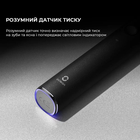 Розумна зубна електрощітка Oclean X Ultra 20 Electric Toothbrush Black (6970810557121) Зображення