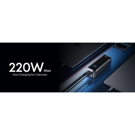 Універсальна мобільна батарея Anker Prime 20000mAh 220W Black (A110BH11) Зображення