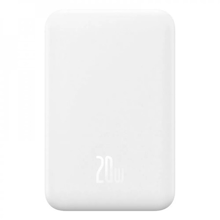 Універсальна мобільна батарея Baseus Magnetic Mini 5000mAh, 20W White (P10022107223-00) Зображення