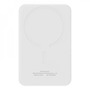 Універсальна мобільна батарея Baseus Magnetic Mini 5000mAh, 20W White (P10022107223-00) Зображення