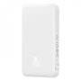 Універсальна мобільна батарея Baseus Magnetic Mini 5000mAh, 20W White (P10022107223-00) Зображення