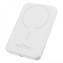 Універсальна мобільна батарея Baseus Magnetic Mini 5000mAh, 20W White (P10022107223-00) Зображення