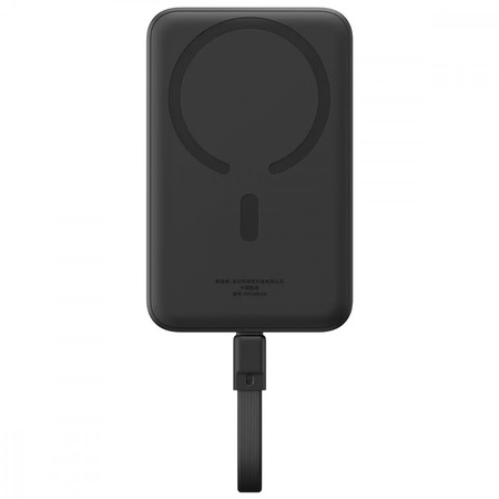 Універсальна мобільна батарея Baseus Magnetic Mini 10000mAh, 30W Black (P1002210B113-00) Зображення