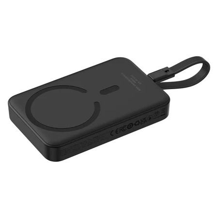 Універсальна мобільна батарея Baseus Magnetic Mini 10000mAh, 30W Black (P1002210B113-00) Зображення
