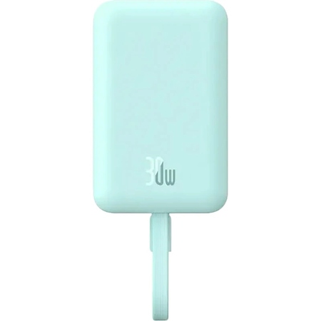 Універсальна мобільна батарея Baseus Magnetic Mini 10000mAh, 30W Blue (P1002210B333-00) Зображення