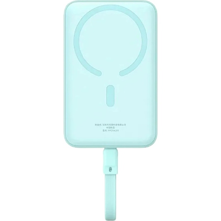Універсальна мобільна батарея Baseus Magnetic Mini 10000mAh, 30W Blue (P1002210B333-00) Зображення
