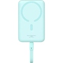 Універсальна мобільна батарея Baseus Magnetic Mini 10000mAh, 30W Blue (P1002210B333-00) Зображення