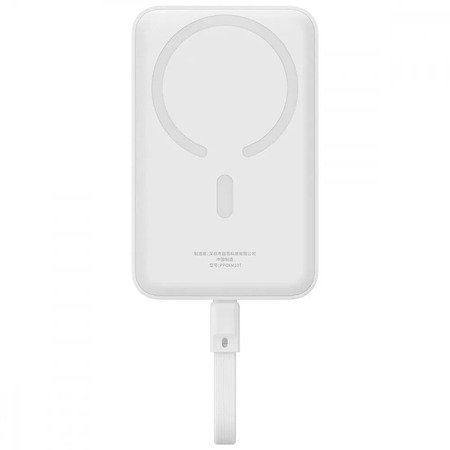 Універсальна мобільна батарея Baseus Magnetic Mini 10000mAh, 30W White (P1002210B223-00) Зображення