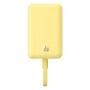 Універсальна мобільна батарея Baseus Magnetic Mini 10000mAh, 30W Yellow (P1002210BY23-00) Зображення