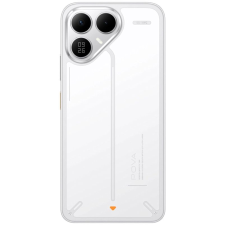 Смартфон Tecno Pova 8 5G (LK6) 8/128GB Arc White (4894947132292) Зображення