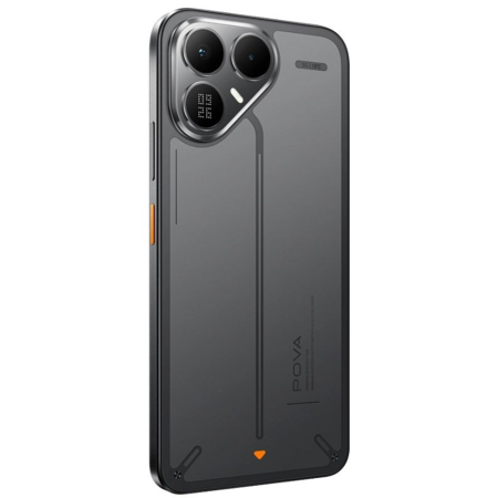 Смартфон Tecno Pova 8 5G (LK6) 8/256GB Graphite Black (4894947132339) Зображення