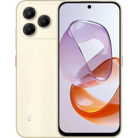 Смартфон ZTE Nubia V80 Design 4/256GB Yellow Зображення