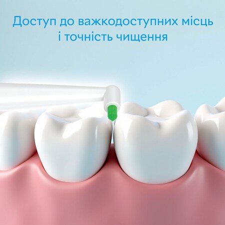 Насадки для зубної щітки Pecham Travel White (4820301550020) Зображення