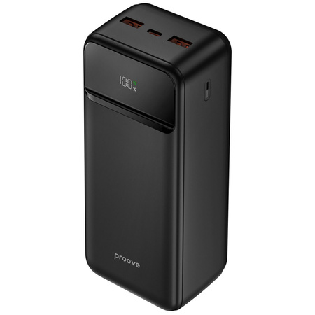 Універсальна мобільна батарея Proove Illuminator 2 22.5W 30000mAh Black (PBIP30212201) Зображення