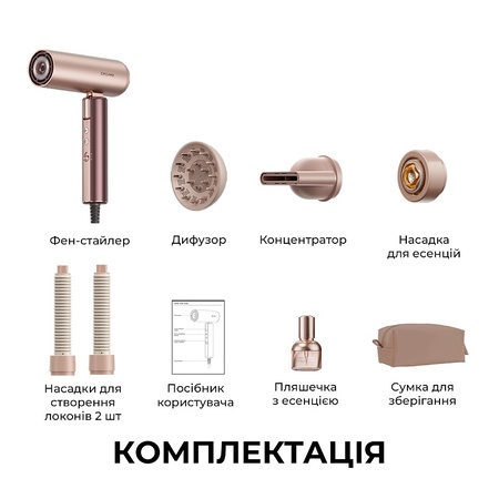 Фен Dreame Pocket Aura Pink (AZP20A-PK) Зображення