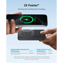 Універсальна мобільна батарея Anker Nano MagGo Slim 5000mAh 20W Black (A1665H11) Зображення