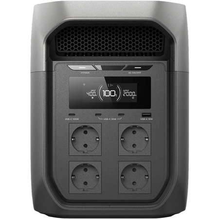 Зарядна станція EcoFlow Delta 3 Max 2048Wh, 2400W (EFD3M-G-EU-CBOX) Зображення