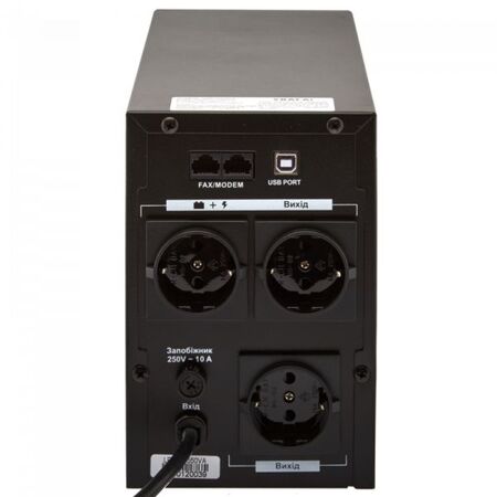 Джерело безперебійного живлення LogicPower LPM-U1250VA Зображення