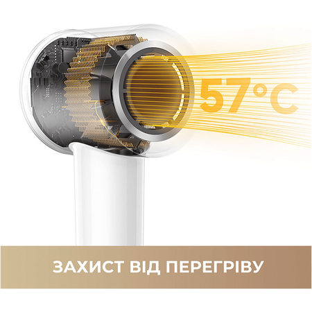 Фен Mova Turbo 20 White (AMTU20-WH) Зображення