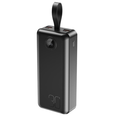 Універсальна мобільна батарея XO PR240 30000mAh Black (PR240.black) Зображення