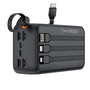 Універсальна мобільна батарея XO PR280 30000mAh 10W Black Зображення