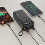 Універсальна мобільна батарея XO PR280 30000mAh 10W Black Зображення
