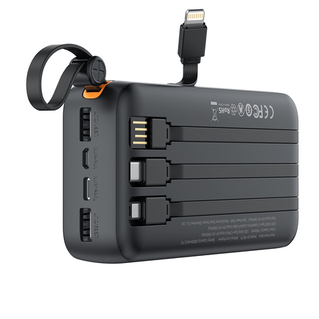 Універсальна мобільна батарея XO PR279 20000mAh 10W Black Зображення