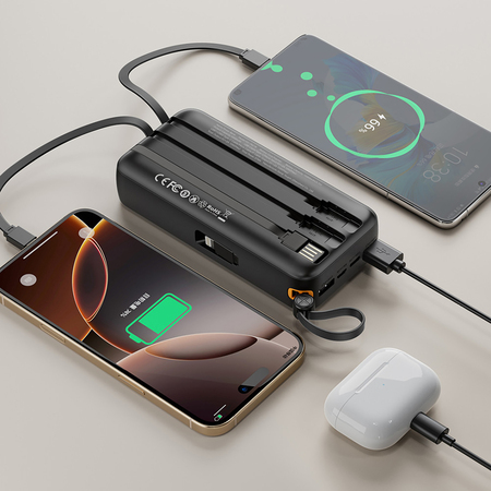 Універсальна мобільна батарея XO PR279 20000mAh 10W Black Зображення