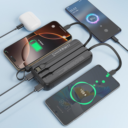 Універсальна мобільна батарея XO PR279 20000mAh 10W Black Зображення