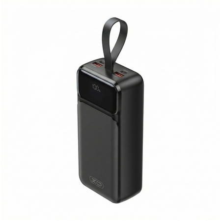 Універсальна мобільна батарея XO PR298 30000mAh Black Зображення