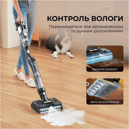 Акумуляторний миючий пилосос Jimmy PW11 Pro Max-B 5 в 1 Зображення