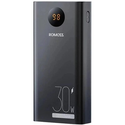 Універсальна мобільна батарея Romoss PEA30 30000mAh 30W Black (PEA30-292-2111H) Зображення