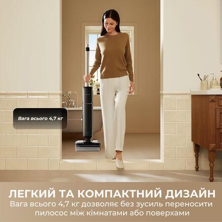 Акумуляторний миючий пилосос Dreame G12 Pro (HHR32A-G) Зображення