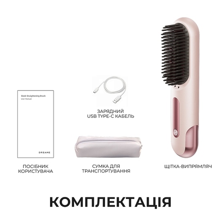 Випрямляч для волосся Dreame Sleek Berry Purple (AA02B-BP) Зображення