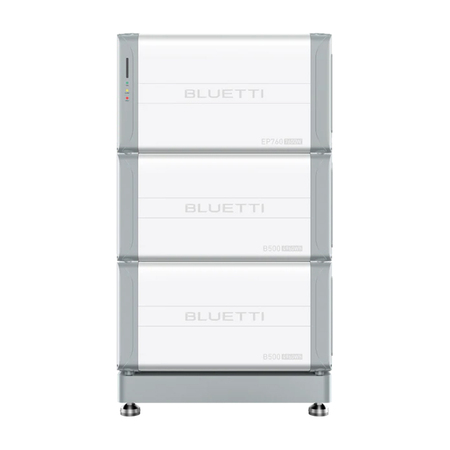 EP760 7600W Inverter_ 2хB500 Expansion Battery | 4960Wh Изображение