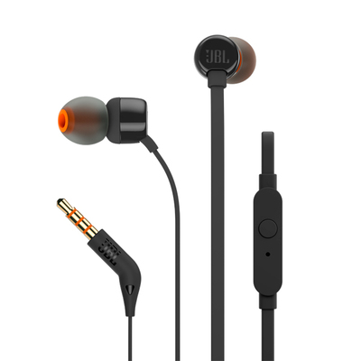 Навушники JBL T110 Black (JBLT110BLK) Зображення