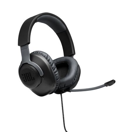 Навушники JBL Quantum 100 Black (JBLQUANTUM100BLK) Зображення