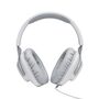 Навушники JBL Quantum 100 White (JBLQUANTUM100WHT) Изображение