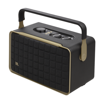 Ретро-колонка JBL Authentics 300 з Wi-Fi та Bluetooth (JBLAUTH300BLKEP) Изображение
