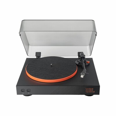Програвач вінілу JBL Spinner BT Black/Orange (JBLSPINNERBTBLKEU) Зображення