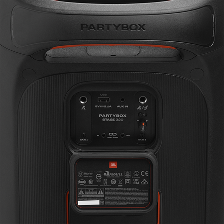 Акустична система JBL PartyBox Stage 320 Black (JBLPBSTAGE320EP) Изображение