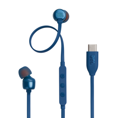 Навушники JBL Tune 310C USB-C Blue (JBLT310CBLU) Изображение