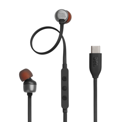 Навушники JBL Tune 310C USB-C Black (JBLT310CBLK) Зображення