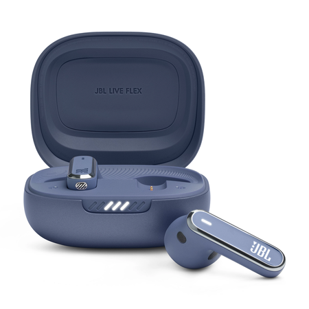 Навушники JBL Live Flex Blue (JBLLIVEFLEXBLU) Изображение