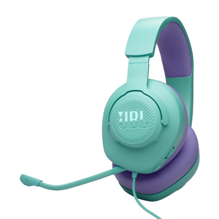 Ігрова гарнітура JBL Quantum 100M2 Cyan (JBLQTUM100M2CYN) Зображення