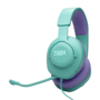 Ігрова гарнітура JBL Quantum 100M2 Cyan (JBLQTUM100M2CYN) Изображение