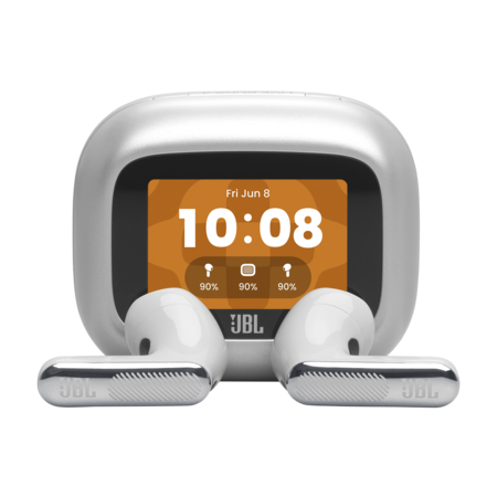 Безпровідні навушники JBL Live Flex 4 Silver (JBLLIVEFLEX4SIL) Зображення