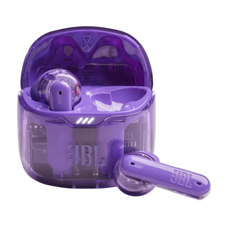 Навушники JBL Tune Flex Ghost Purple (JBLTFLEXGPUR) Зображення