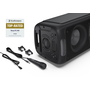 Акустика Sharp XpartyStreet Beat: Party Speaker PS-949 Black Зображення